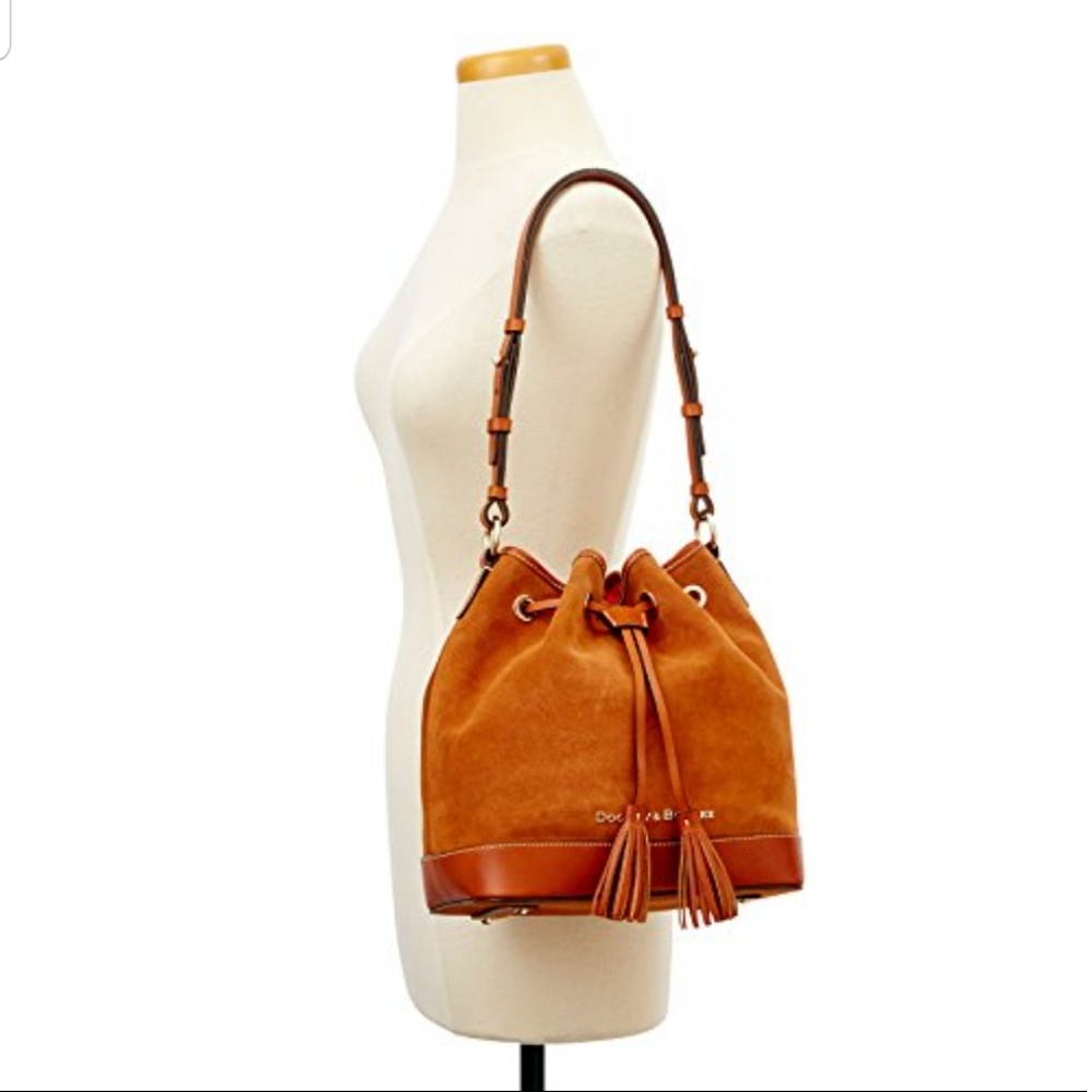 DOONEY &Bourke Suede Drawstring Bag. SOLD OUT !!! - Picture 5 of 16